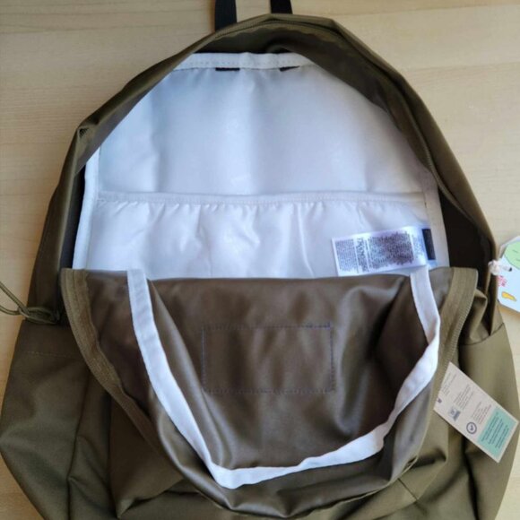Jansport SuperBreak Plus Laptop Backpack - Army Green - Picture 3 of 5